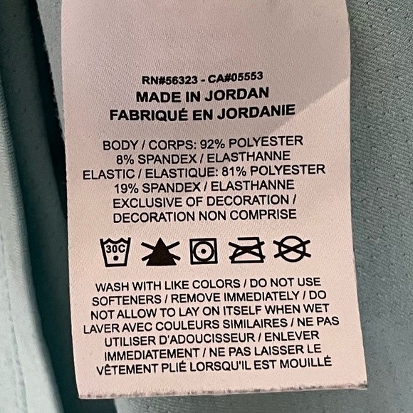 Nike blue tank top with wide strap black straps GUC size medium - Picture 6 of 9